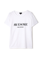 プリントTシャツ/グレー(020)