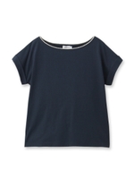 ミニパールデコカットソー/ネイビー(093)