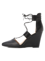 レースアップウェッジ/BRW