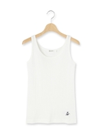 刺繍テレコタンクトップ/グレー(012)