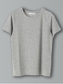 ・リブ編みSS Tシャツ/カーキ