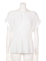 【ANAP】ウエストシャーリングトップス/WH