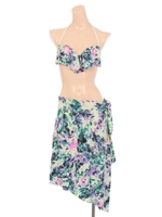 【nuckle market second story】リーフフリントロンパレ3点セット/ピンク