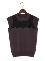 ★JOC 胸スカラレース 切り替えフレンチスリーブ/Beige