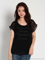 カバーリングロゴT/ブラック