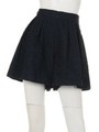 フラワーレースキュロットパンツ/オフホワイト