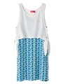 GEOMETRY LAYERING TANK DRESS/ホワイト