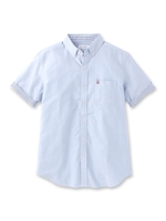 オックス半そでシャツ/ホワイト(001)