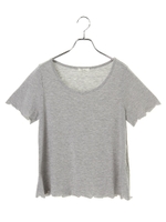 スカラッププルオーバー/オレンジ