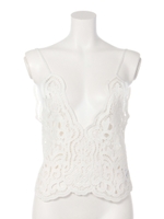 【Aunt Marie's】クレシェレースビスチェ/WHT