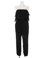 スカラップマキシロンパース/BLK