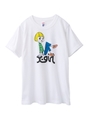 【X-girl×ODDJOB】GIRL S/S TEE/ホワイト