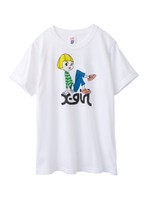 【X-girl×ODDJOB】GIRL S/S TEE/ホワイト