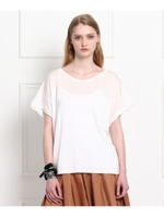 オフボディカットソー/ホワイト系(002)