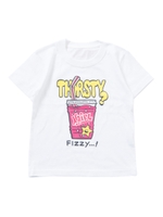 S/S TEE FIZZY(2T)/ホワイト