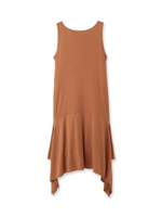 イレギュラーヘムワンピース/ブラウン(042)