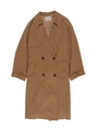 【Casual】テンセルルーズトレンチコート/キャメル