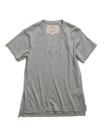 汗染み防止VネックTee/グレー