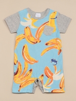 【OUTLET】【40周年記念企画】ワニ、バナナPTカバーオール/サックス