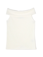 オフショルプルオーバー/ブラウン(050)