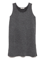 【emmi yoga】リブチュニック/GRY