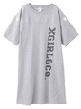 【X-girl×Champion】F/B TEE DRESS/ホワイト