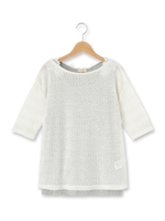 レースタンクトップ+プルオーバー/ホワイト系(002)