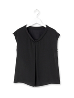 サテンVシャツ/オフホワイト(003)