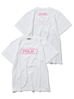 S/S TEE FRAME BAR LF/ホワイト