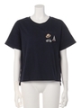 【F i.n.t】パリブローチ付きポケT/NAVY