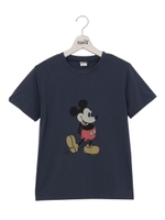 ミッキーベーシックTシャツ/ホワイト