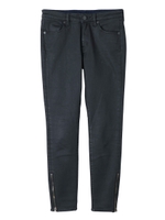 COATED SKINNY JEAN/ブラック