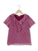 オプティシフォンブラウス/オフホワイト(203)