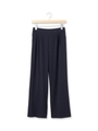 ジョーゼットワイドパンツ/ネイビー(093)