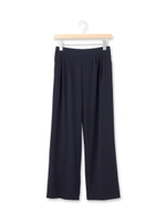 ジョーゼットワイドパンツ/ネイビー(093)