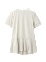 スムースペプラムカットソー/ライトグレー(011)