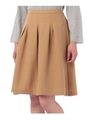 タックフレアスカート/ベージュ系(054)
