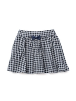 フラワー柄スカート風ショートパンツ/ネイビー(293)