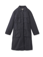 Blanc Basque ポケットつきミリタリーコート/ネイビー(093)