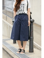 【AZUL by moussy】タック入りクロプトバギーパンツ/BEG