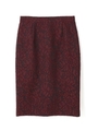 ＮＥＲＯジャガードタイトスカート/レッド(100)
