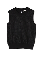 スムージーコットンノースリボトルネック/ブラック(010)