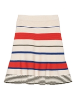 ボーダーニットスカート/CML