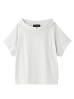 [L]スムースハイネックカットソー/グレー(012)