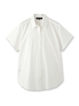 [L]フライフロントシャツ/オフホワイト(003)