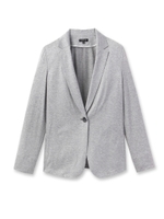 [L]天竺ジャケット風カーディガン/グレー(612)