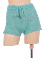 【MERCURYDUO】手編みショートパンツ/ホワイト