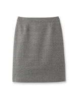 ツイードスカート/ブラック(419)