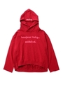 SLABSWEAT BIG HOODIE/アッシュ