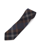 メランジチェック/ダークブラウン(043)